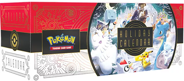 Pokemon - Holiday Calendar 2022 - Fun Packs / Coins / Dangler / Promo Cards