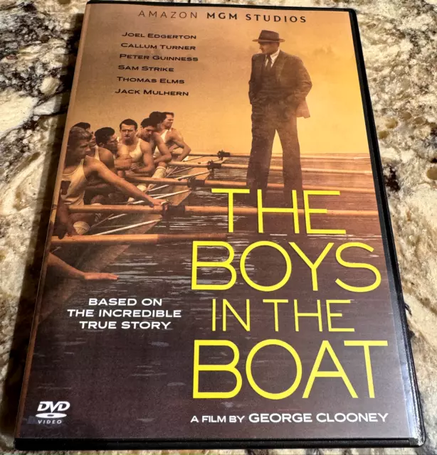'THE BOYS IN The Boat' 2024DvdNewSealedBased On A True StoryFree