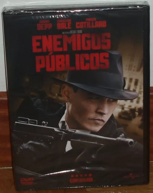 Enemigos Publicos Dvd Nuevo Precintado Thriller Accion Johnny Deep (Sin Abrir)