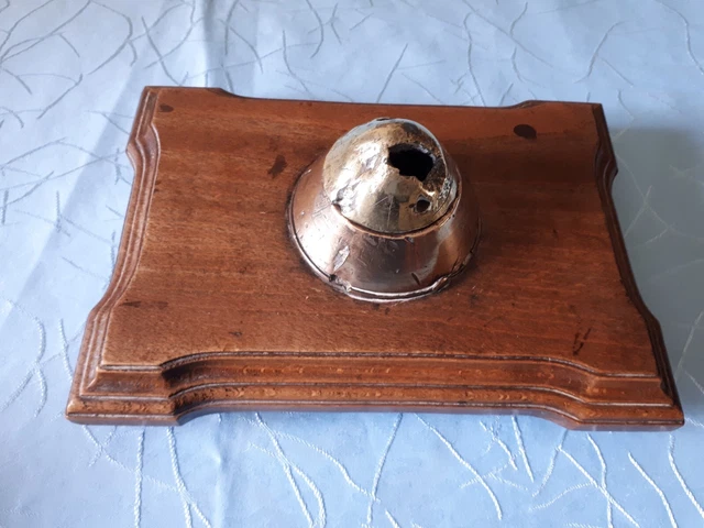 Ancien Petit Coffret à Bijoux En Laiton - Artisanat De Tranchée, Occasion