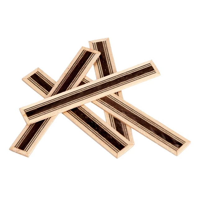 5 Pcs Acoustic Guitar Bridge Replacement Parts Wood Frame Series New Design