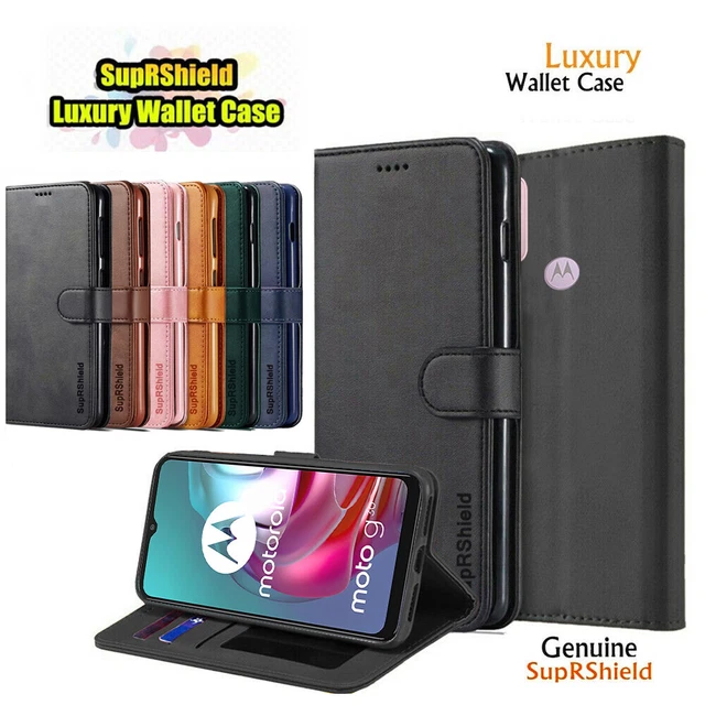 For Motorola Moto G54 5G G14 G10 G30 Wallet Leather Case Shockproof Magnet Cover