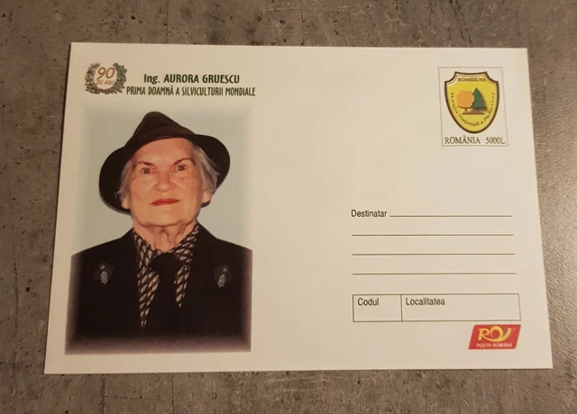 Romania Forestry A.gruescu   Entier Postal Cover Stationery