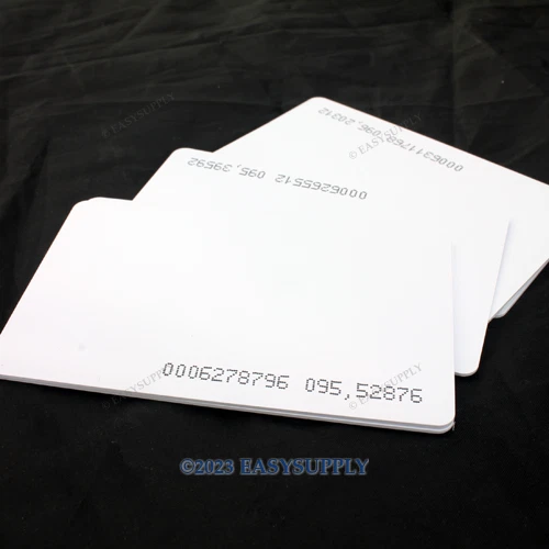 50PCS Carte/Badge De Proximité RFID 125Khz Pour Lecteur RFID Contrôle D'accès
