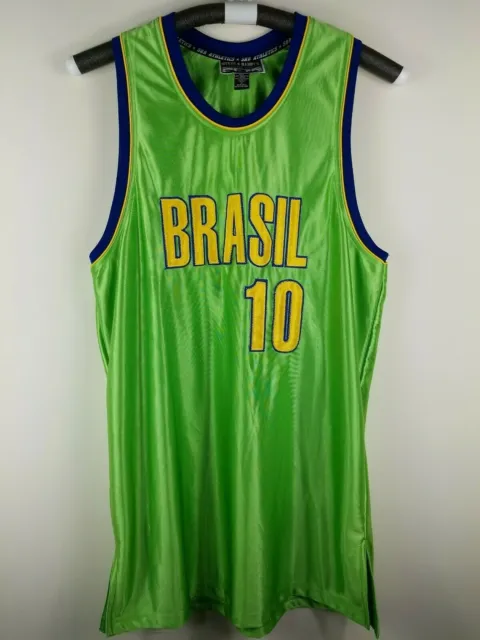Steve and Barry's Brasil 🇧🇷 National Team Basketball Jersey #10 Mens Size M