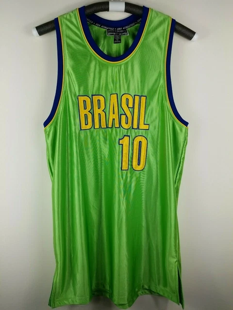 Steve and Barry's Brasil 🇧🇷 National Team Basketball Jersey #10 Mens Size M