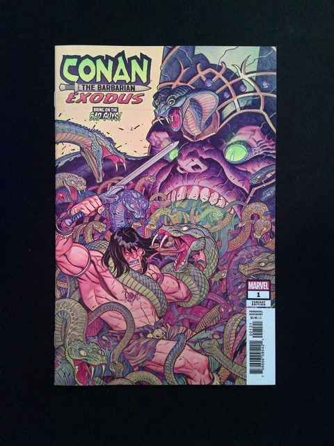 Conan The Barbarian Exodus #1C  Marvel Comics 2019 NM  Bradshaw Variant