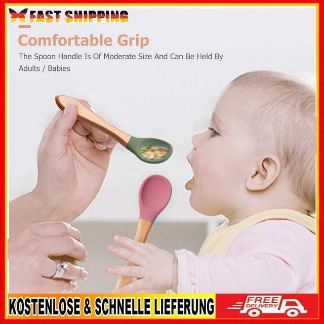 4pcs Food Plates Set Anti Slip Tableware Dishes Baby Food Accessories for Infant