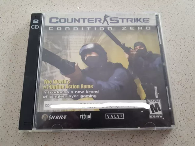 COUNTER STRIKE - Condition Zero PC BIG BOX Game RARE $100.00 - PicClick AU