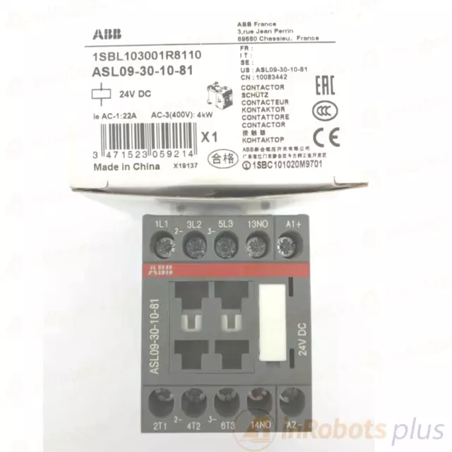 ABB ASL09-30-10-81 AC contactor