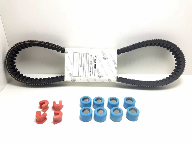 Original Piaggio Transmission Belt, Rollers & Cursors Kit For Beverly 500 2003-2004
