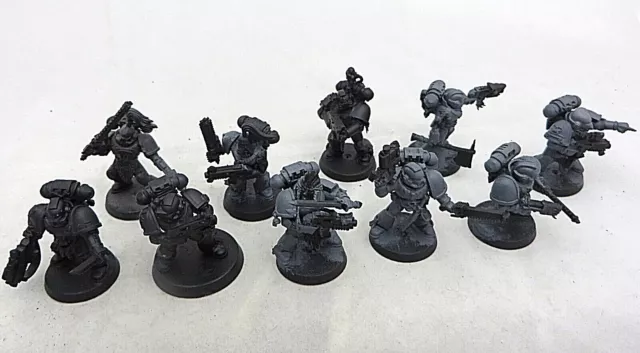 Warhammer 40k Space Marine squad wolves army lot a