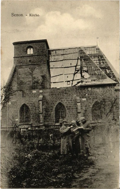 CPA Senon - L'Eglise - Kirche - Ruines (1037381)