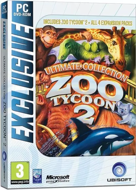 Zoo Tycoon 2 - Ultimate Collection (PC Game) New & Sealed -  Free UK Delivery
