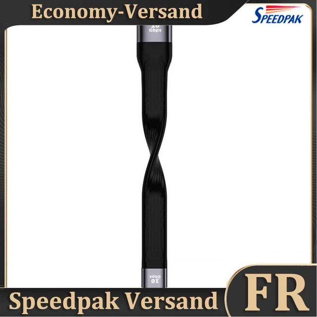 USB Female to Type C Male Cable Short Flexible Fast Charging Cord Data Wire Hot