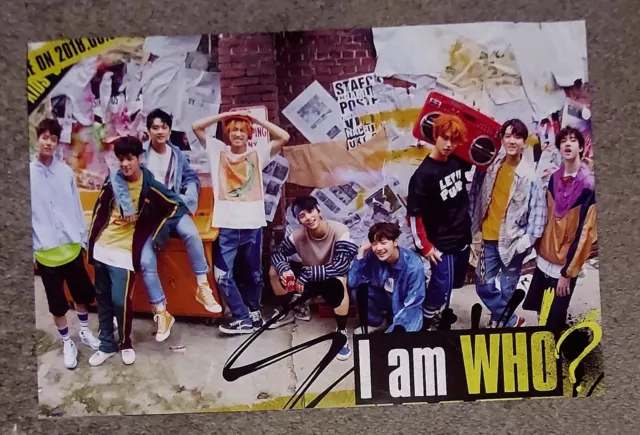 Stray Kids Han I AM WHO? promo 2019 Mini Poster alley group shot