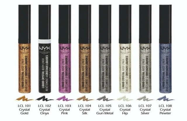 NYX Flüssigkristall KÖRPERFUTTER 5ml - SCHATTEN WÄHLEN - NEU versiegelt