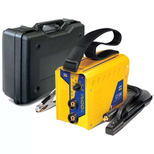 GYS GYSMI 200P ARC INVERTER WELDER 200 AMP 230v c/w CASE & WELDING LEAD 2 YEAR