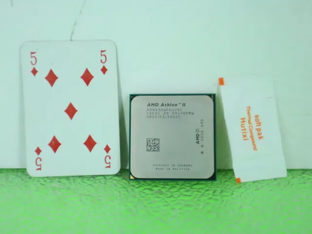 AMD Athlon II X4 630 CPU 2.8 GHz Quad-Core Socket AM3 Processor ADX630WFK42GI