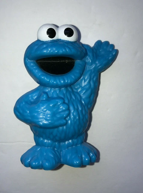 SESAME STREET COOKIE Monster Plastic Figure Cake Topper 2013 3 Toy 