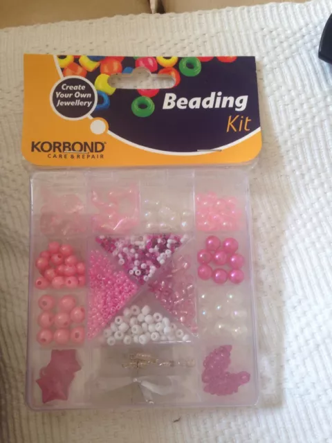 Korbond Beading Kit - Create Your Own Jewellery. New