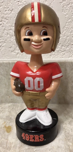 San Francisco 49Ers Vintage - Skore Plastic Mascot Bobble Head