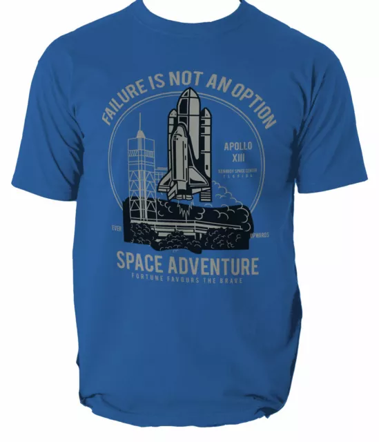 Space Adventure mens t shirt astronaut top nasa moon lost science  S-3XL