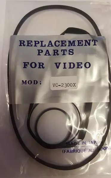 Vc-2300X Video Belt Kit For Sharp (Set Of 4 Belts) ''Uk Company Since1983 Nikko'