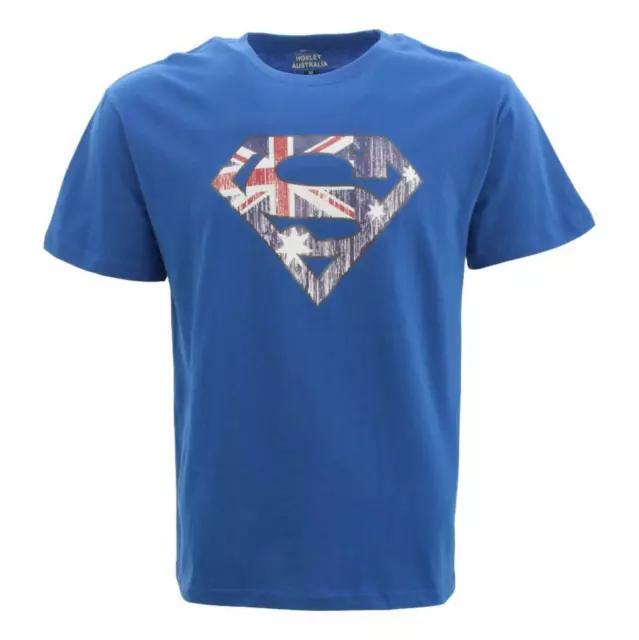 Adult T Shirt Australian Australia Day Souvenir Gift 100% Cotton - Superman