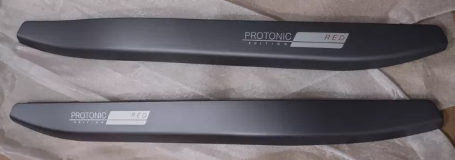 BMW OEM I12 I15 i8 Protonic Red Edition Door Sill Inserts Pair Brand New