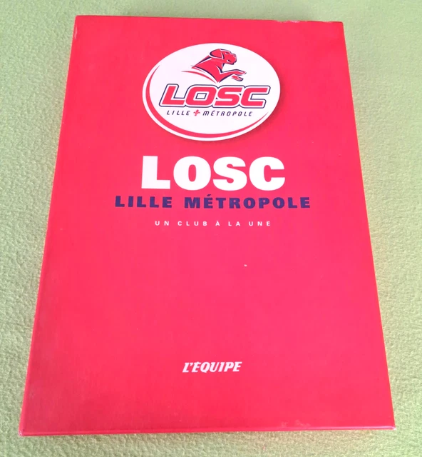 Coffret Collector OGC Nice - L'Équipe 'Un Club à La Une' - 20 Unes + Livret - Très Bon état
