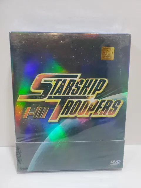 Starship Troopers Trilogy Blu-Ray Box Set 1, 2 & 3 Japan Version Sealed New