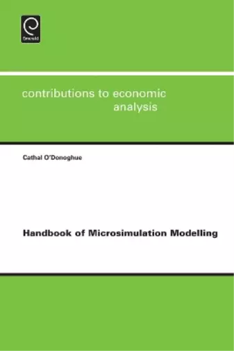 Cathal O'Donoghue Handbook of Microsimulation Modelling (Relié)