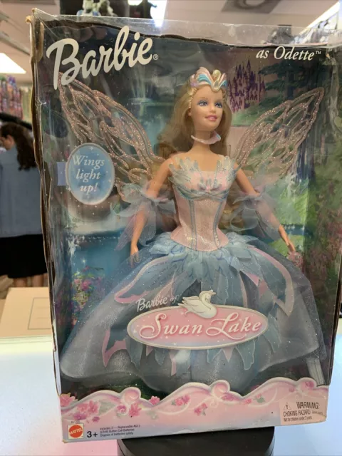 Barbie As Odette, Barbie Of Swan Lake B2766 (Vintage Barbie, Mattel) DAMAGED BOX