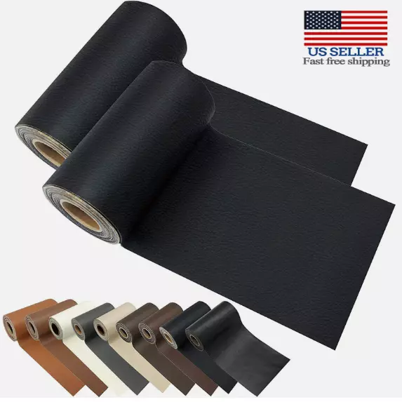 Leather Repair Kit Self-Adhesive Patch Stick on Sofa Clothing Car Seat Couch US