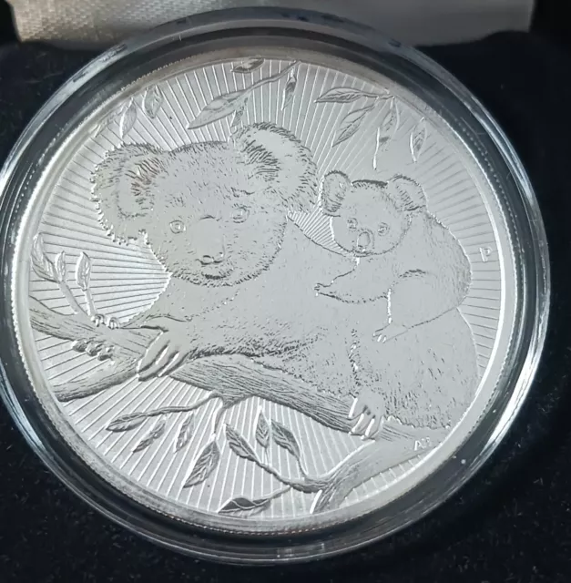 2018 Australian Koala 2oz. Silver Coin High Relief w/Display box