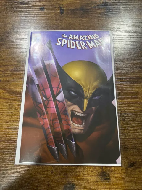 Amazing Spider-Man #9 * Nm+ * Junggeon Yoon Variant Hulk 340 Homage Wolverine 🔥