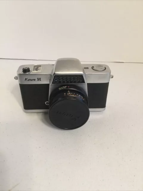Vintage Kowa H Camera with Kowa 48mm 1:2.8 Lens with Case