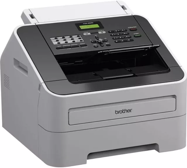 Brother FAX-2940 A4 Mono Laser Fax Machine / With Toner 2