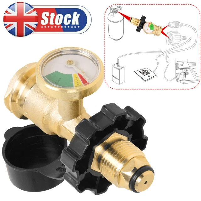 R700E SCREW ON PROPANE GAS CYLINDER / LPG BOTTLE REGULATOR POL 37mbar