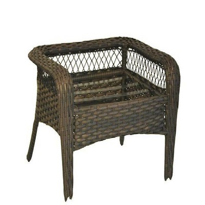 Better Homes and Gardens Colebrook Outdoor Ottomans, Set of 2, Red 4