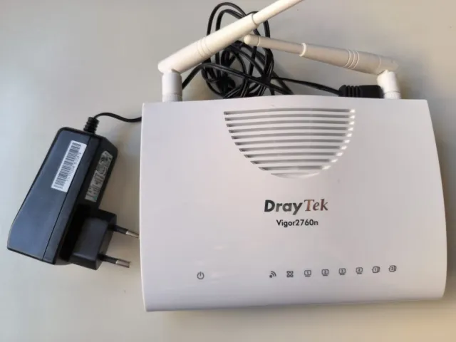 DrayTek Vigor 2760n VDSL/ADSL2-Router - 4xGbit-LAN, 2xVPN e WLAN