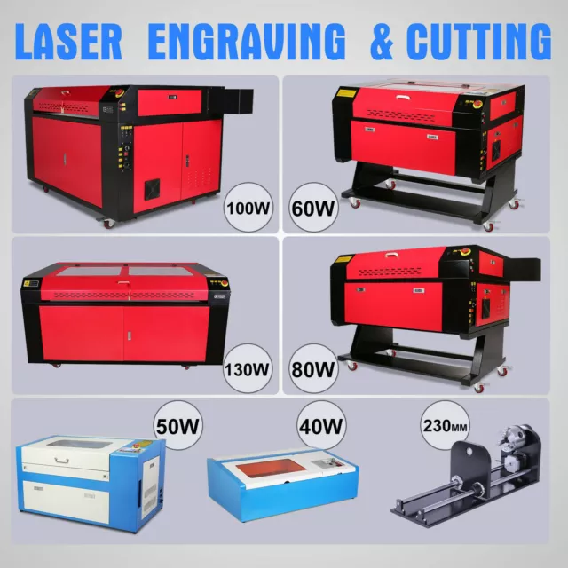 VEVOR Graveur Laser CO2 80W Machine de Gravure Decoupe Table de