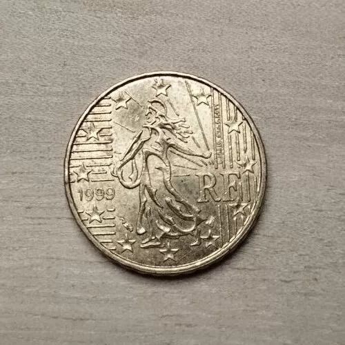10 Cent 1999 Frankreich Münze - Rarität Euro France