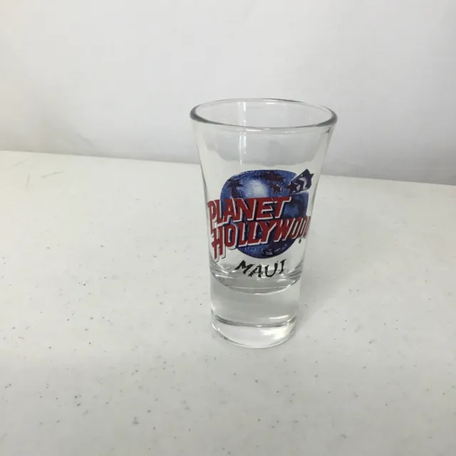 Planet Hollywood  Maui  Fluted  3 1/2  Inch Shot Glass