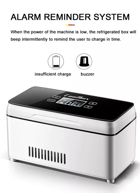 Portable Mini Fridge Medical Cooler Insulin Refrigerator Travel Cooling Case Box 2