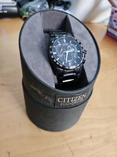 CITIZEN ECO DRIVE Perpetual Radiocontrolled Watch E650 cal.GN 4W S Blue 189.99 PicClick UK