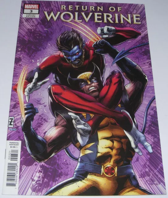 Return Of Wolverine No 3 Marvel Comic Variant Edition From January 2019 X-Men