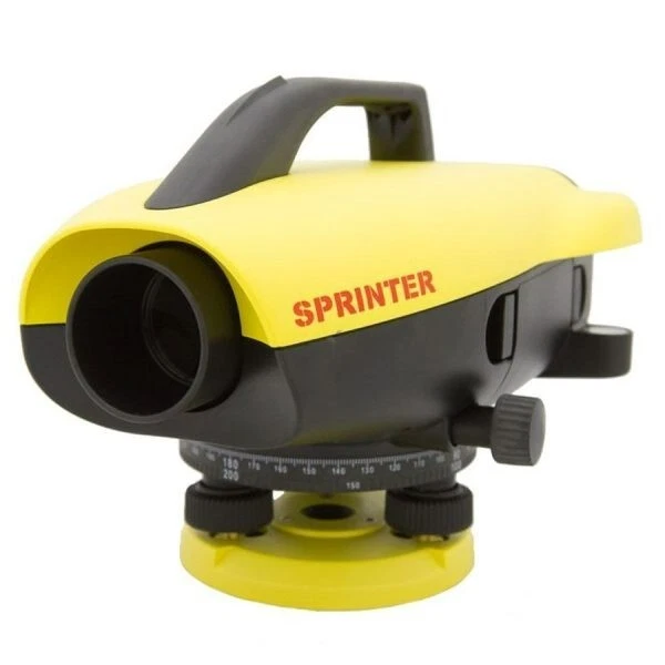 Leica sprinter 100. Livello distanziometro. Completo di treppiede e stadia