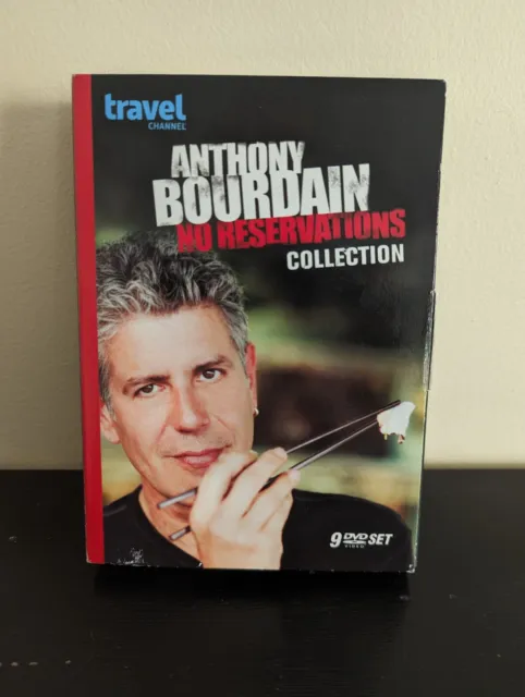 Anthony Bourdain No Reservations Collection DVD 2012 9 Disc Travel channel Rare